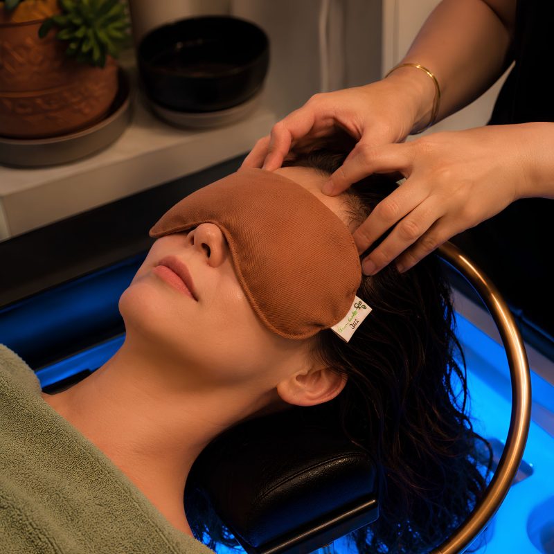 relaxing herbal head spa
